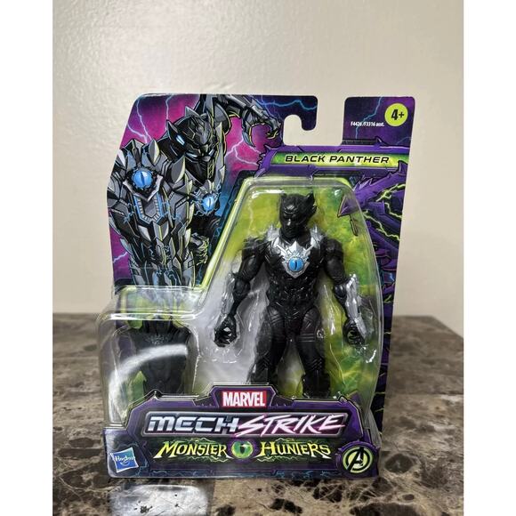 Marvel Black Panther Mech Strike Monster Hunter Action Figure NEW - Picture 1 of 3